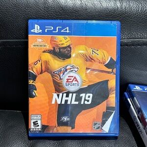 NHL 19 for PS4 - Blue and Orange